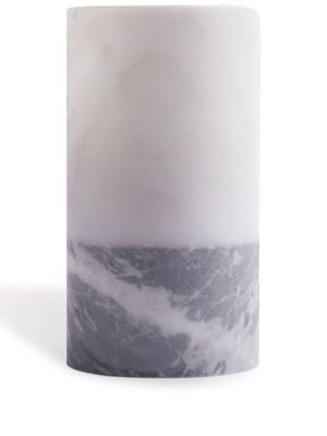 Bloc Studios x Sunnei colour-block wine glass - White