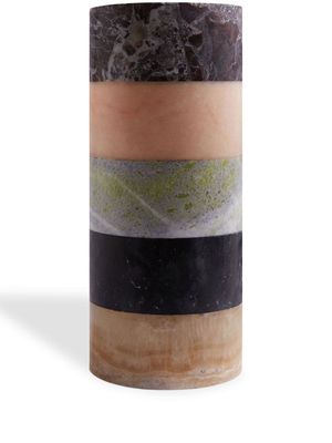Bloc Studios x Sunnei maxi mixed-marble vase - Neutrals