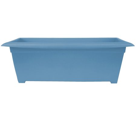 Bloem Dayton Large Window Deck Box Planter: 27" - Coral, 7 Gal