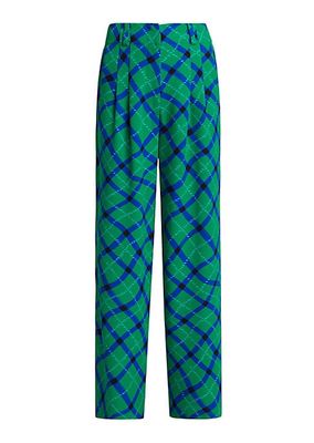 Bloo Plaid Relaxed Pants