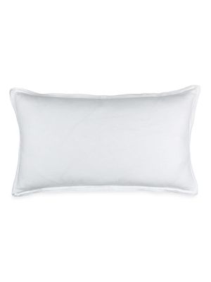 Bloom King Linen Pillow - White - Size King - White - Size King