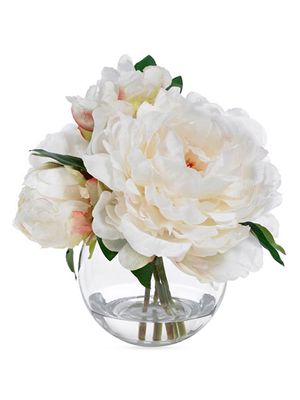 Blooms Peony Bouquet - Cream - Cream