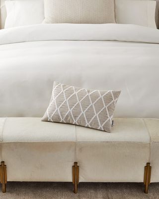 Blossom Applique Rectangle Pillow