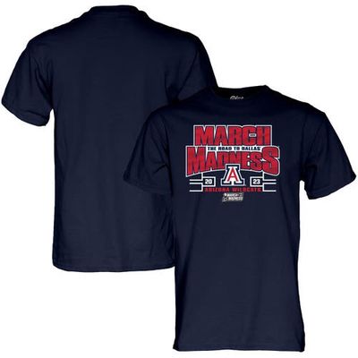 BLUE 84 Navy Arizona Wildcats 2023 NCAA Women's Basketball Tournament March Madness T-Shirt