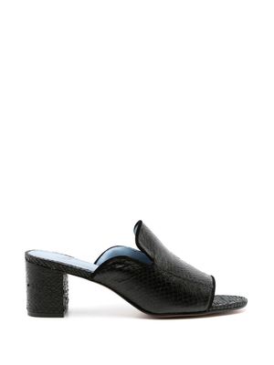 Blue Bird Shoes block-heel leather mules - Black