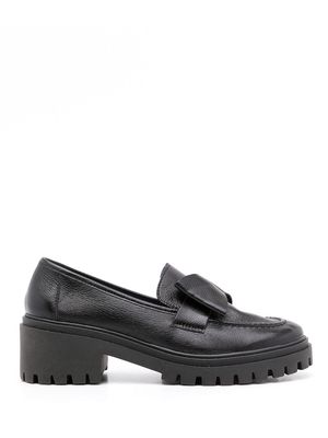 Blue Bird Shoes chunky sole loafers - Black