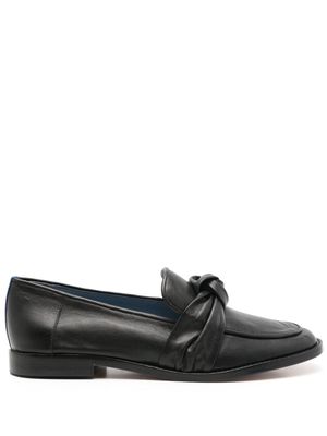 Blue Bird Shoes penny-knot leather loafers - Black