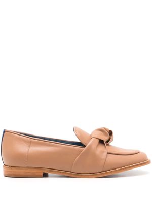 Blue Bird Shoes penny-knot leather loafers - Neutrals