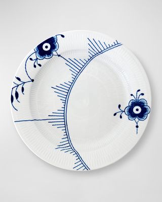 Blue Fluted Mega Round Dish