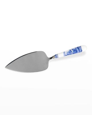 Blue Italian Cake Knife/Server