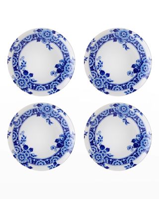 Blue Ming Dessert/Salad Plates, Set of Four