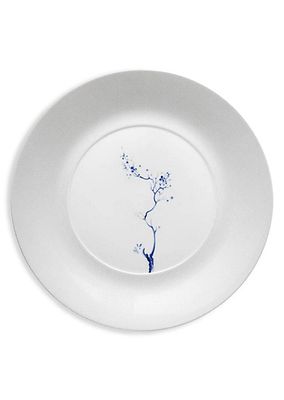 Blue Orchid Porcelain Dinner Plate