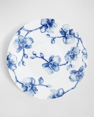 Blue Orchid Salad Plate