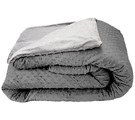 Blue Ridge 48" x 72" 20-lb Weighted Blanket w/ Removable Cover