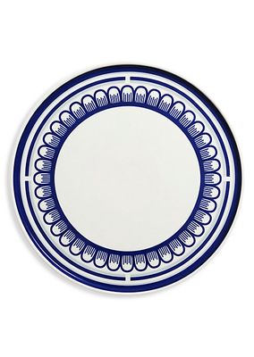 Blue Scallop Dinner Plate