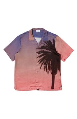Blue Sky Inn Palm Camp Shirt in A/O Print
