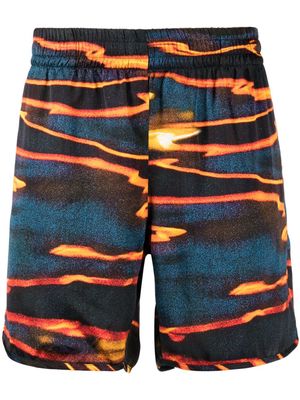BLUE SKY INN Sunset Sea shorts - Multicolour