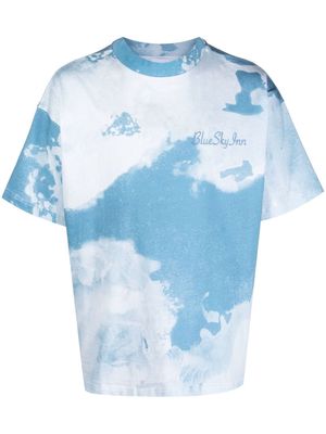 BLUE SKY INN tie-dye print T-shirt
