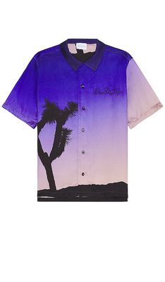 Blue Sky Inn Volcanic Shirt in Purple