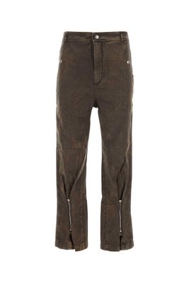 Bluemarble Brown Cotton Pant