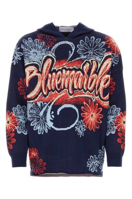 Bluemarble Embroidered Cotton Blend Sweater