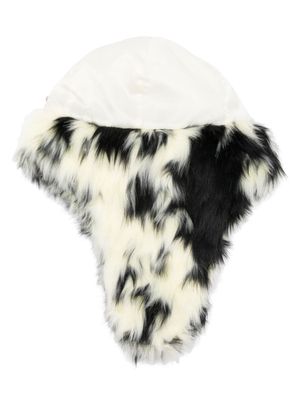 BLUEMARBLE faux-fur chapka hat - Black