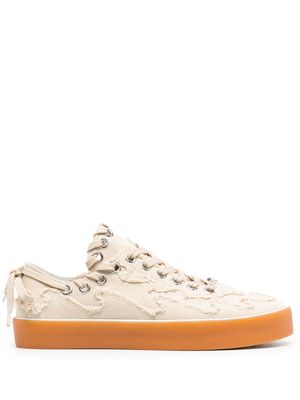 BLUEMARBLE layered detailed trainers - Neutrals