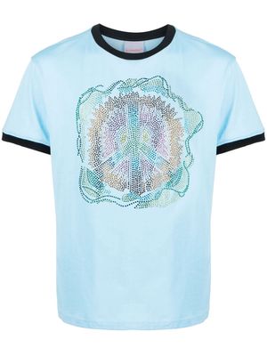 BLUEMARBLE rhinestone-embellished organic cotton T-shirt