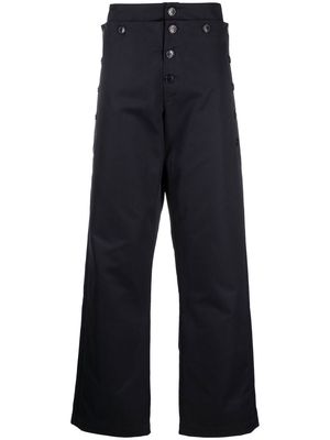 BLUEMARBLE Sailor button-up wide-leg trousers