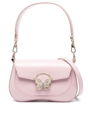 Blugirl butterfly-plaque leather bag - Pink