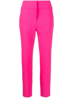 Blugirl cropped tailored trousers - Pink