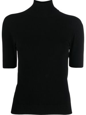 Blugirl cut-out detail knitted top - Black