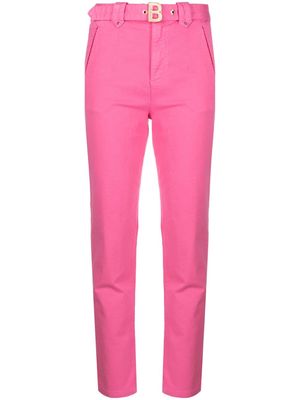 Blugirl high-waisted denim jeans - Pink