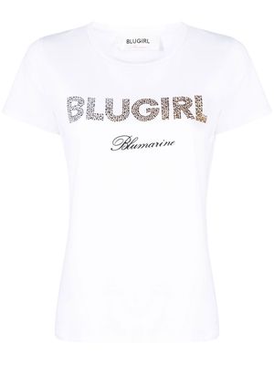 Blugirl logo-embellished T-shirt - White
