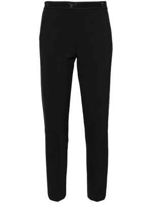 Blugirl rhinestone-embellished tailored trousers - Black