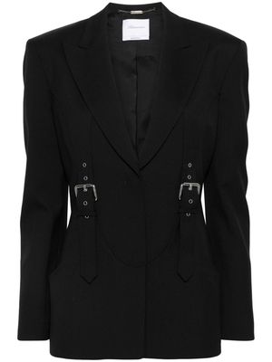 Blumarine buckle-detailed blazer - Black