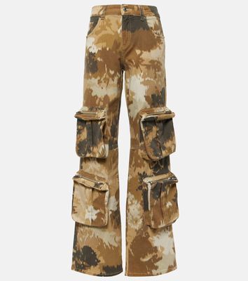 Blumarine Camouflage cargo pants