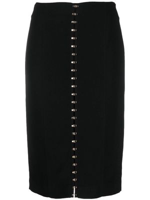 Blumarine fitted knit skirt - Black