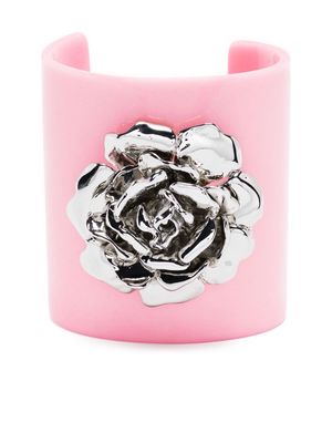 Blumarine flower-detailing cuff - Pink