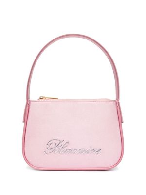 Blumarine gem-logo detail mini bag - Pink