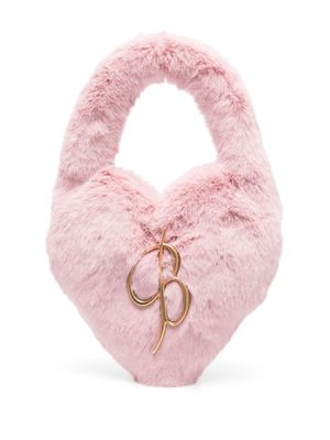 Blumarine heart-shape shoulder bag - Pink