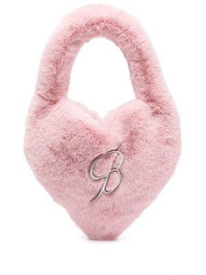 Blumarine heart-shape tote bag - Pink
