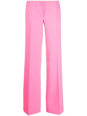Blumarine high-rise straight-leg trousers - Pink