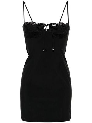 Blumarine lace-embellished minidress - Black