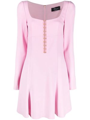Blumarine long-sleeve mini dress - Pink