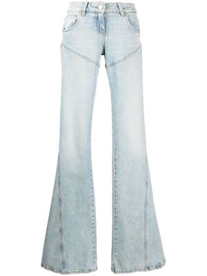 Blumarine low-rise bootcut jeans - Blue