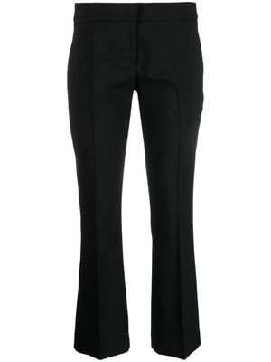 Blumarine low-rise cropped trousers - Black