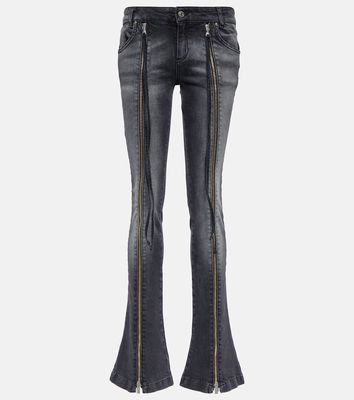 Blumarine Low-rise flared jeans