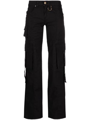 Blumarine straight-leg trousers - Black