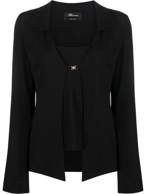 Blumarine V-neck cardigan - Black